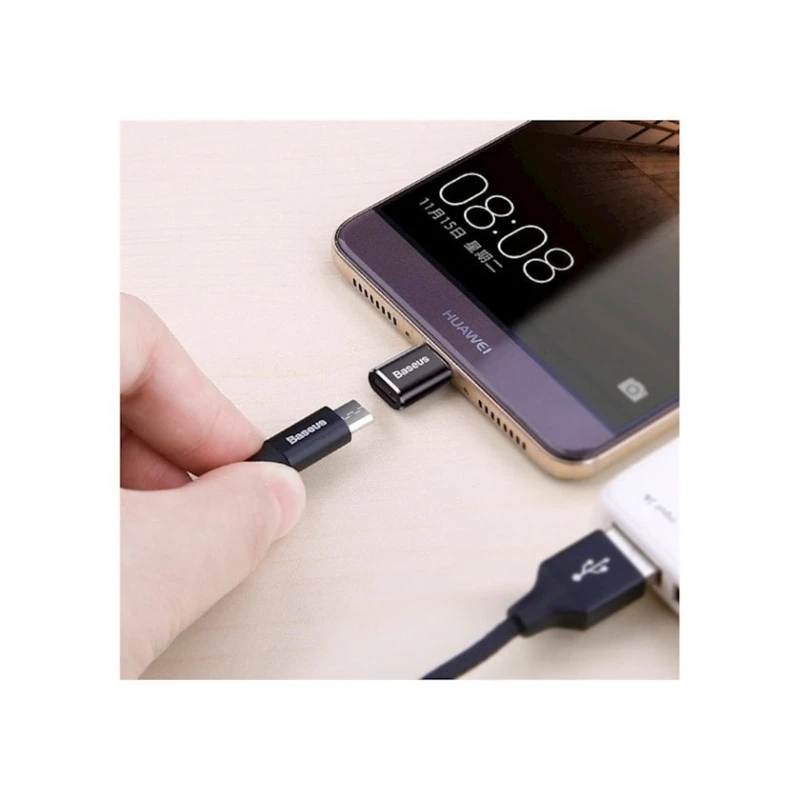 Adapter Baseus Micro Female To Type-C Male (CAMOTG-01)