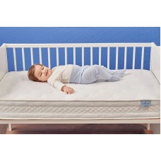 Uşaq üçün döşək Yataş Baby Blue Star, 70x130 sm, ağ
