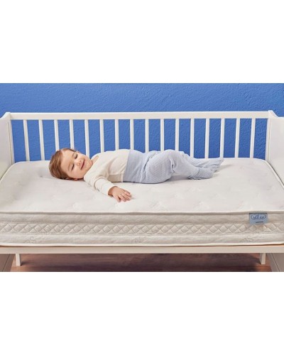Uşaq üçün döşək Yataş Baby Blue Star, 70x130 sm, ağ