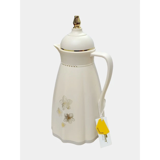 Термос Daydays 6921-50, кремовый, 1 л Термос Daydays 6921-50, кремовый, 1 л