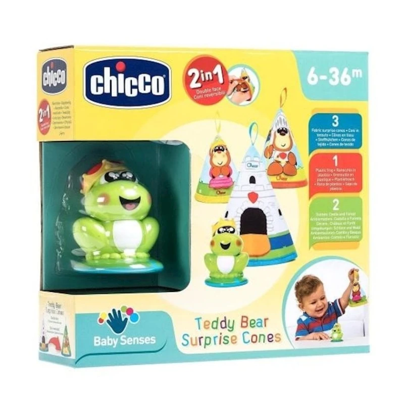 Игровой набор Chicco Пирамидки-мишки Игровой набор Chicco Пирамидки-мишки