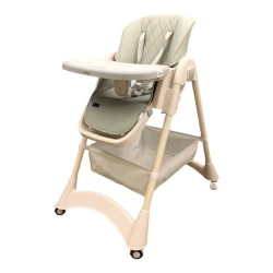 Детский стульчик для кормления Burbay TB-2824C, бежевый, 82x38x27 см, 4 месяца+ Детский стульчик для кормления Burbay TB-2824C, бежевый, 82x38x27 см, 4 месяца+