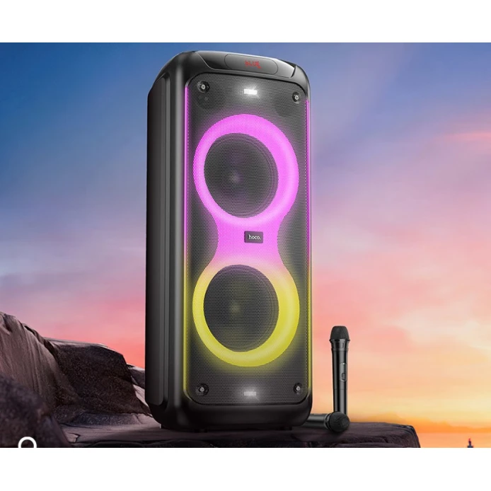 HOCO DS58 Heritage Dual 10-düymlük RGB Light BT Dinamik