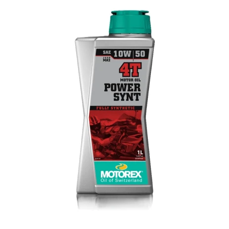 Моторное масло Motorex Power SYNT 4T 10W-50, 1 л Моторное масло Motorex Power SYNT 4T 10W-50, 1 л