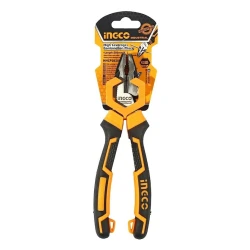 Плоскогубцы Ingco HHCP28200, сталь, желтые/черные, 200 мм