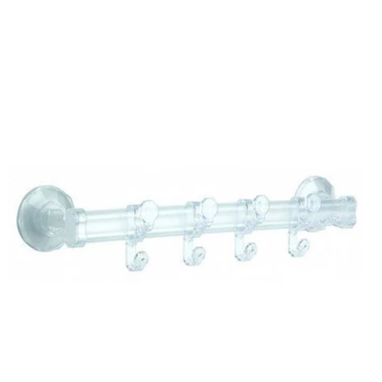 Крючок для ванной Gimi Bingo Stick, пластик, прозрачный Крючок для ванной Gimi Bingo Stick, пластик, прозрачный