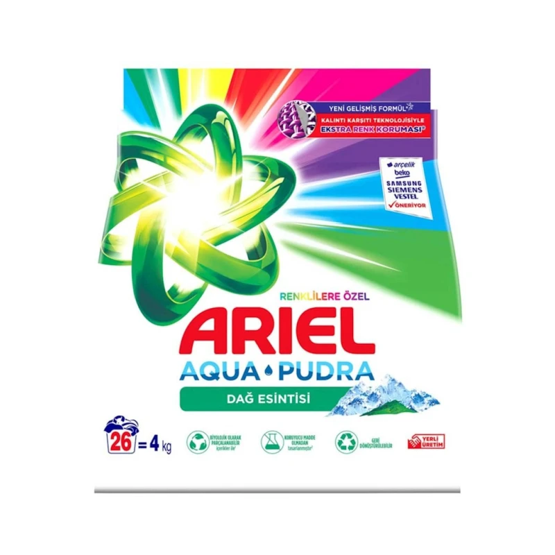 Стиральный порошок Ariel Aqua Pudra, 4 кг