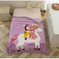 Детский плед Arya SHA-00005963, бамбук, разноцветный, 130x105 см