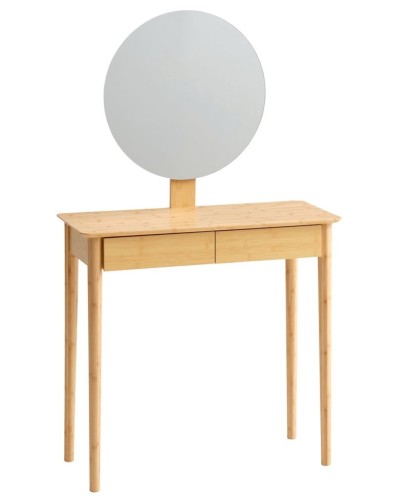 Kosmetika masası JYSK Saksild, 80x35x137 sm, açıq qəhvəyi