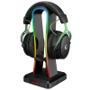 Подставка для наушников Rampage X-Base 4xUSB RGB RM-H77 Black Подставка для наушников Rampage X-Base 4xUSB RGB RM-H77 Black