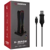 Подставка для наушников Rampage X-Base 4xUSB RGB RM-H77 Black Подставка для наушников Rampage X-Base 4xUSB RGB RM-H77 Black