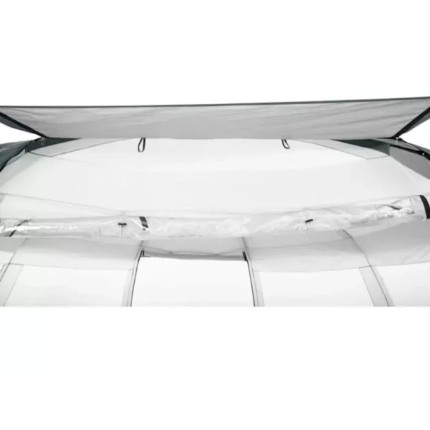 Тент для бассейна Bestway 58612, круглый, 600x600x295 см, серый/прозрачный