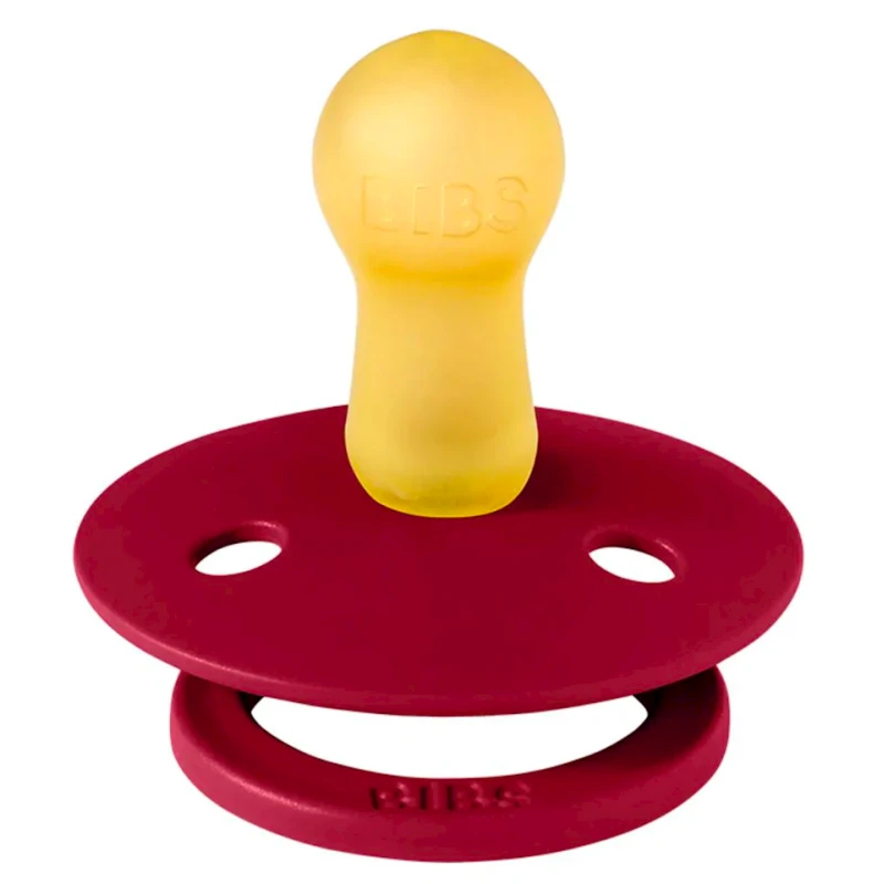 Набор пустышек BIBS Colour Coral/Ruby, 6-18 мес, 2 шт Набор пустышек BIBS Colour Coral/Ruby, 6-18 мес, 2 шт