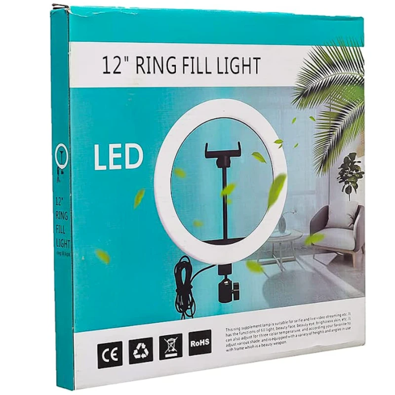 Лампа кольцевая M-300 Black Лампа кольцевая M-300 Black