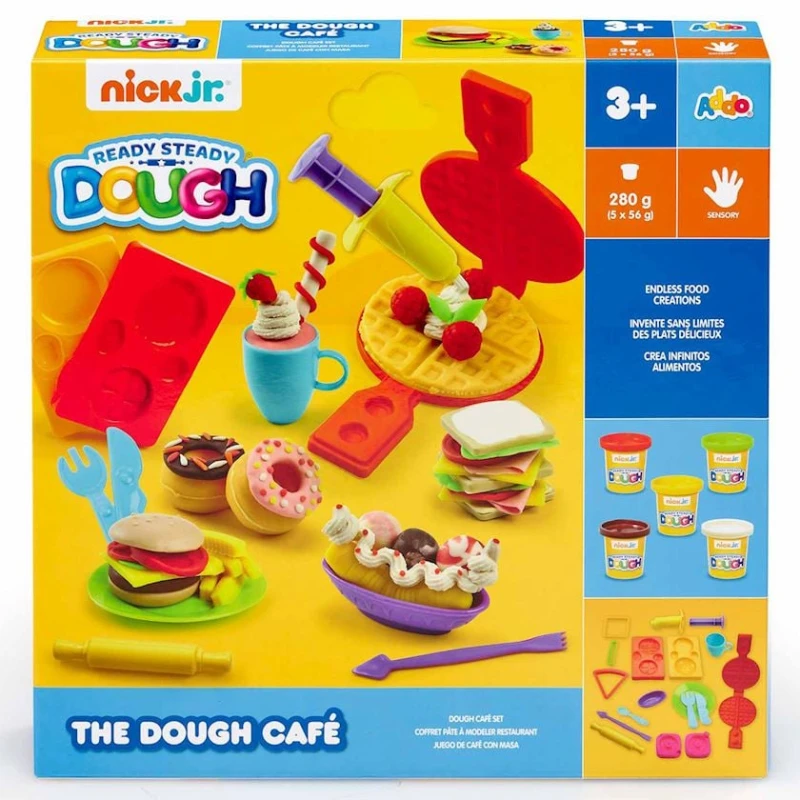 Yapma üçün dəst Addo Play Nick Jr. 318-13179-BN Ready Steady Dough Café, 3+ yaş Yapma üçün dəst Addo Play Nick Jr. 318-13179-BN Ready Steady Dough Café, 3+ yaş