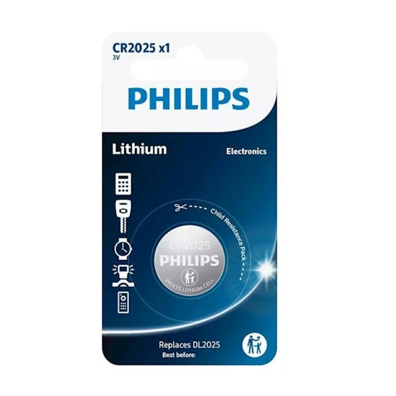 Батарейка Philips CR2025 Батарейка Philips CR2025