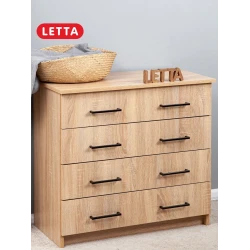 Тумба Letta, ЛДСП, бежевая, 72х40х75 см Тумба Letta, ЛДСП, бежевая, 72х40х75 см