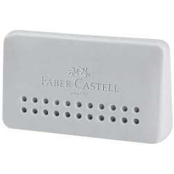 Ластик Faber-Castell Grip 2001 Edge, серый, 51.5х31х10.3 мм