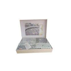 Yataq dəsti Lavita Grand 2110000003375, yorğan üzü 200x230 sm, mələfə 230x240 sm, yastıq üzü 50x70 sm, ikinəfərlik, rəngbərəng