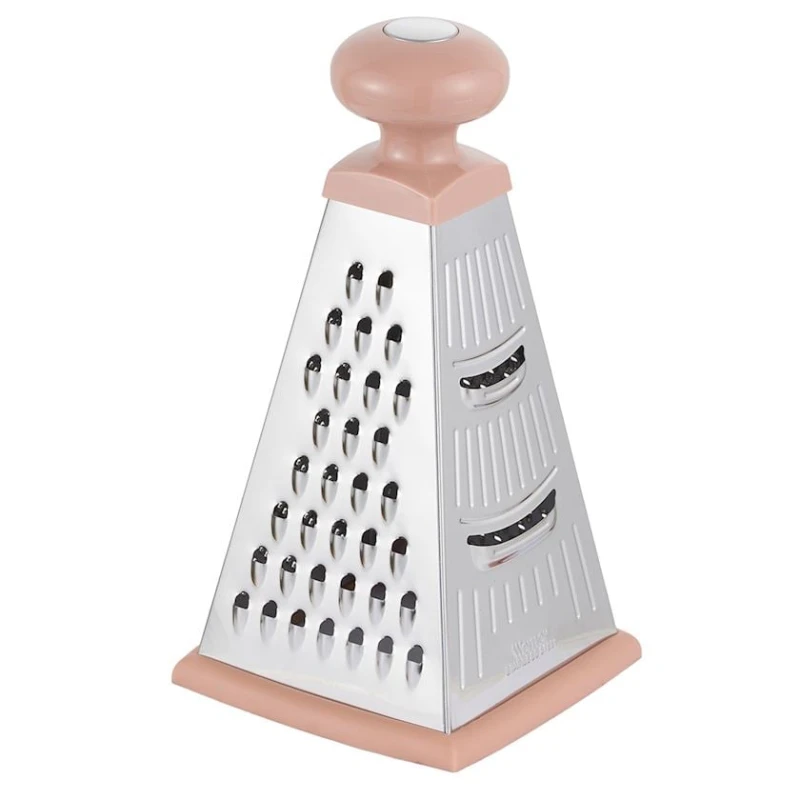 Терка Werner Eletto 51176, четырёхсторонняя, нержавеющая сталь/пластик, 22.5 см, серый Терка Werner Eletto 51176, четырёхсторонняя, нержавеющая сталь/пластик, 22.5 см, серый