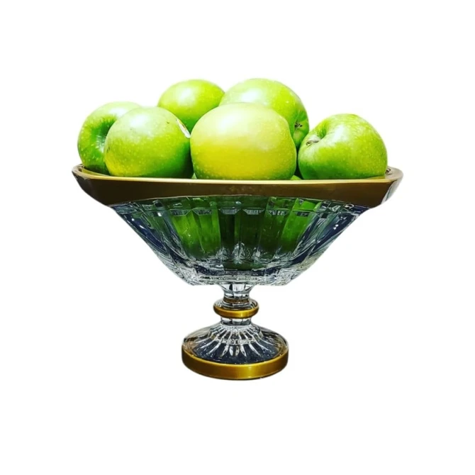 Фруктовница Gallery Home GH-000162, прозрачная, 31 см