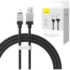 Кабель Baseus CoolPlay Series Fast Charging Cable USB to iP 2.4A 1m Black Кабель Baseus CoolPlay Series Fast Charging Cable USB to iP 2.4A 1m Black