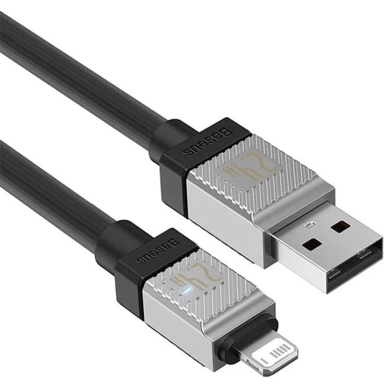 Кабель Baseus CoolPlay Series Fast Charging Cable USB to iP 2.4A 1m Black Кабель Baseus CoolPlay Series Fast Charging Cable USB to iP 2.4A 1m Black