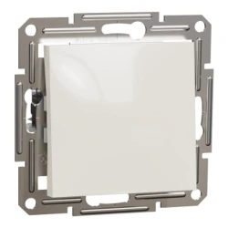 Выключатель Schneider Electric Asfora EPH0170123, бежевый, 7.1х7.1 см