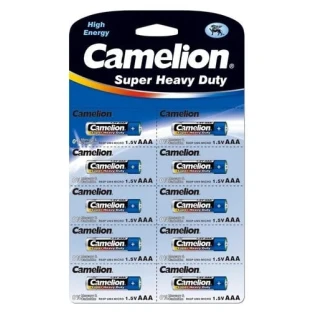 Батарейка Camelion Super Heavy Duty AAA, 10 шт Батарейка Camelion Super Heavy Duty AAA, 10 шт