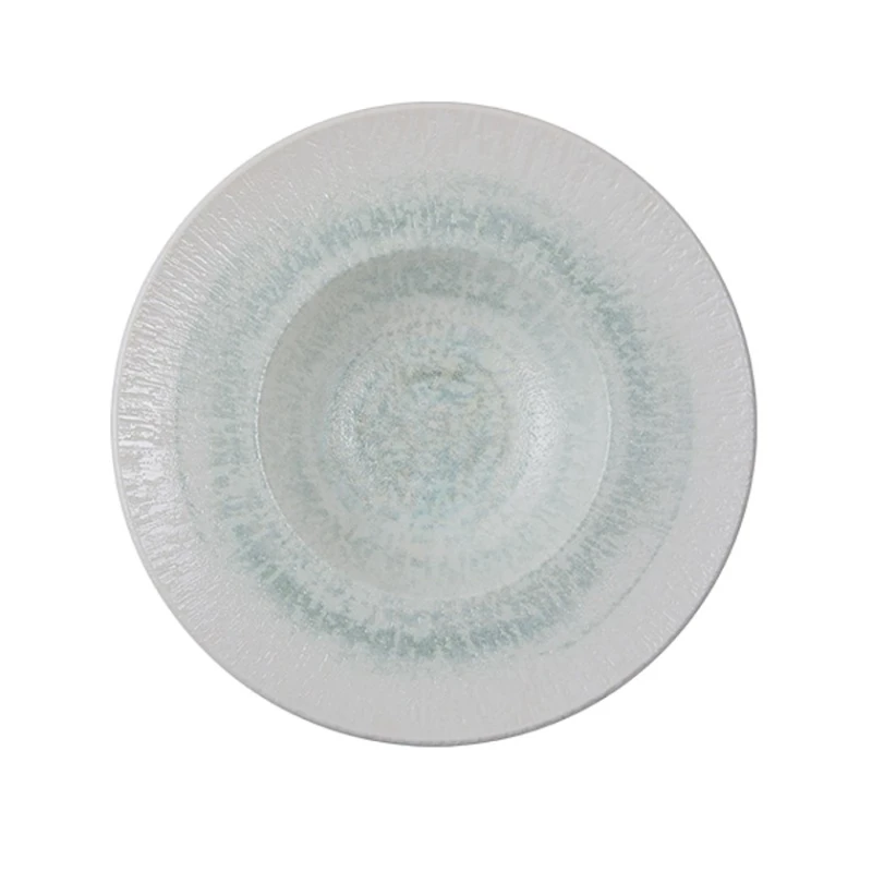 Тарелка глубокая ID-Fine Glacier Miro, фарфор, белая, 460 мл, 29 см