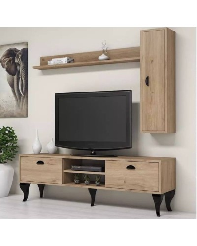 TV üçün tumba 022, LDSP, açıq qəhvəyi