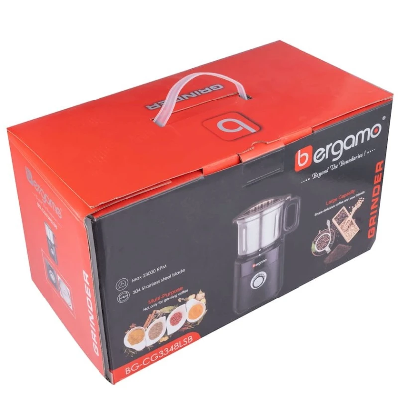 Кофемолка Bergamo BG-CG3348LSB