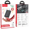 Внешний аккумулятор Hoco Q3 10000 mAh Black Внешний аккумулятор Hoco Q3 10000 mAh Black