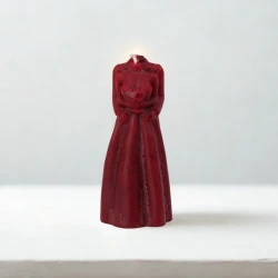 Свеча Свадебная Ritual-555590, воск, красная Свеча Свадебная Ritual-555590, воск, красная