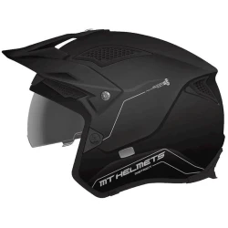 Мотошлем MT Helmets District SV Solid A1 Matt Black M