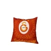 Красная декоративная подушка с логотипом Галатасарая 45х45 см