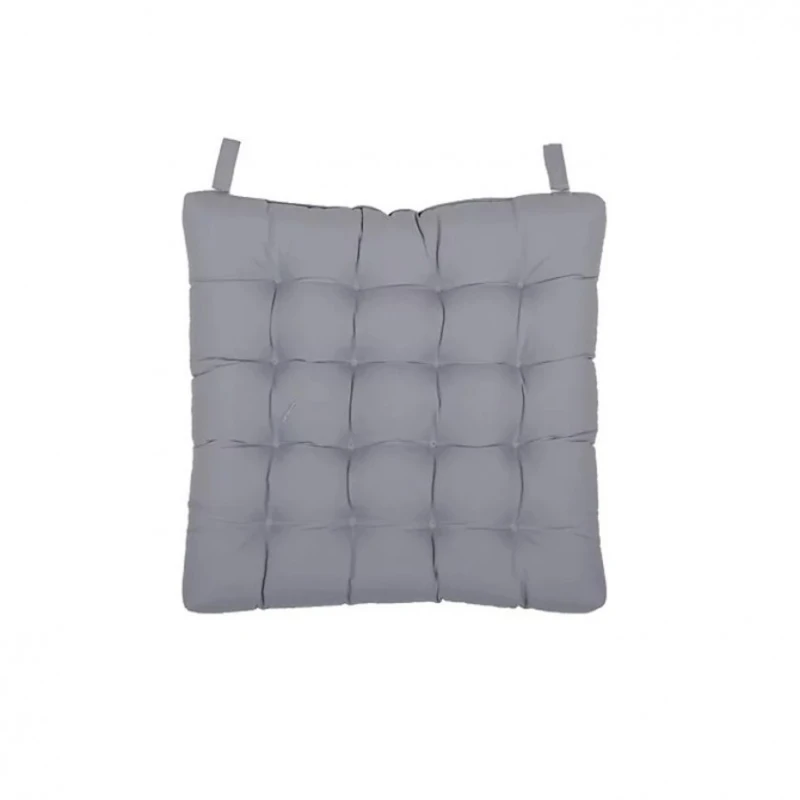 Stul üçün yastıq Tulipano 45x45 sm, mikrofibra, boz