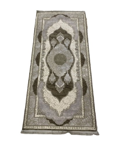 Xalça WovenSoul TB-EX-0006287, təbii ipək/yun, rəngbərəng, 100x200 sm