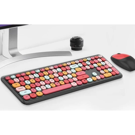 Комплект клавиатура и мышь Wireless MOFFİ666 Black Комплект клавиатура и мышь Wireless MOFFİ666 Black