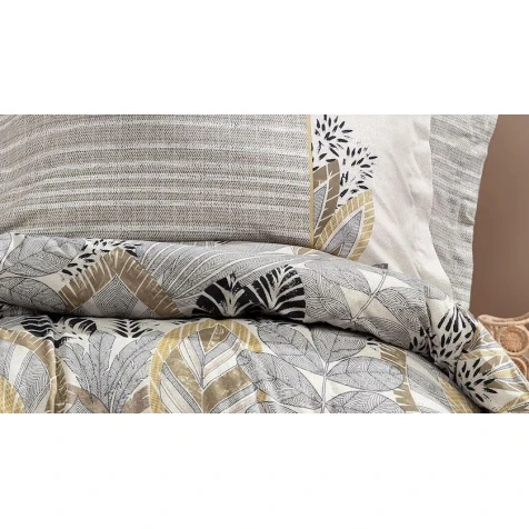 Комплект постельного белья Yataş Kenneth пододеяльник 200x220, простыня 240x260, наволочки 50x70, двуспальный, разноцветный