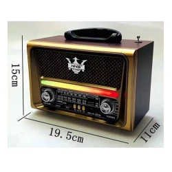 Портативная колонка с радио NNS NS-8189 Retro
