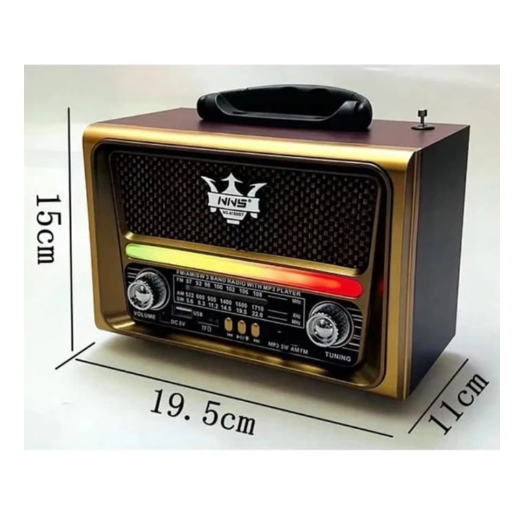 Портативная колонка с радио NNS NS-8189 Retro