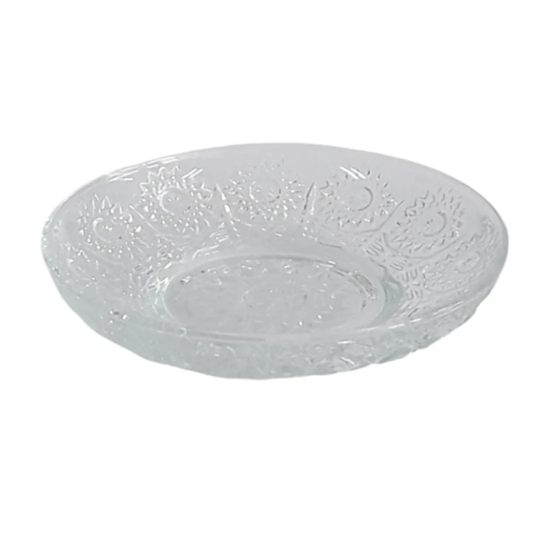 Набор блюдец High Quality, стекло, прозрачный, 11 см, 6 шт Набор блюдец High Quality, стекло, прозрачный, 11 см, 6 шт