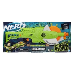 Бластер Nerf Zombie Strike Ghoulgrinder, 10 дротиков, пластик, зеленый