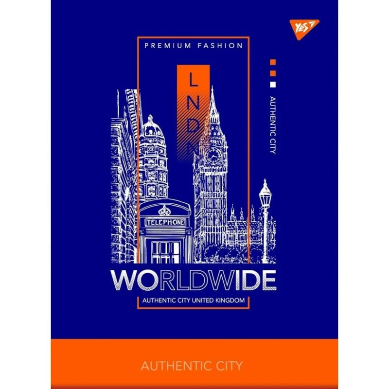 Тетрадь в клетку Yes Dream place 681941, A4, 96 листов, товар в ассортименте Тетрадь в клетку Yes Dream place 681941, A4, 96 листов, товар в ассортименте