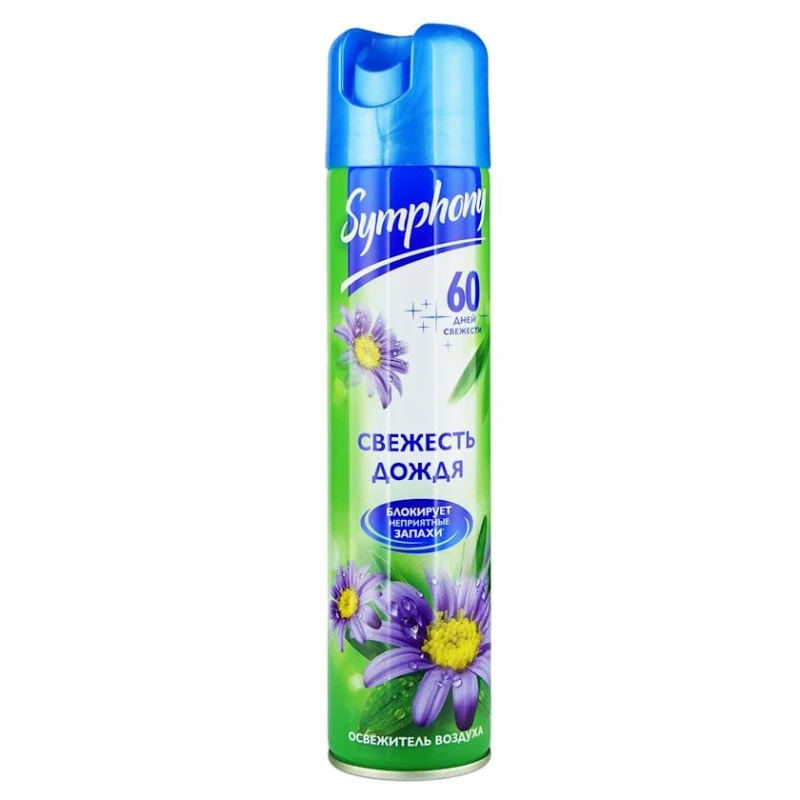 Освежитель воздуха Symphony Свежесть Дождя 300 мл Освежитель воздуха Symphony Свежесть Дождя 300 мл
