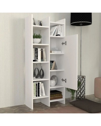 Stellaj Ev Plus Adaline, 140x60x25 sm, LDSP, ağ