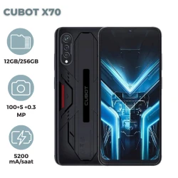 Smartfon Cubot X70 12GB/256GB Space Black (6924136719244)