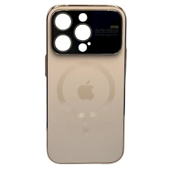 Чехол Auto Focus Magsafe для Apple iPhone 14 Pro Max Champaign Gold