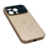 Чехол Auto Focus Magsafe для Apple iPhone 14 Pro Max Champaign Gold